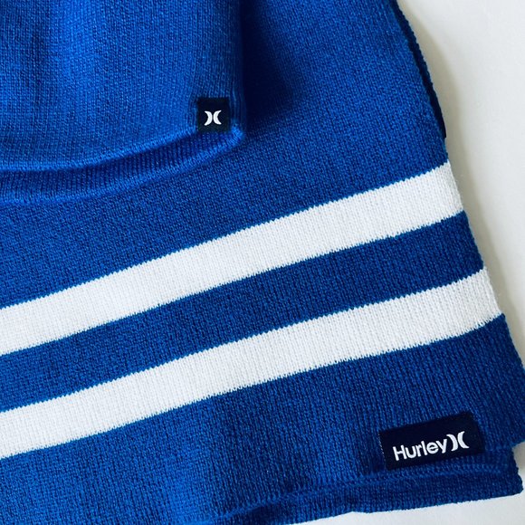 HURLEY Men's New Yorker Beanie/Scarf Set NWT - Picture 5 of 6